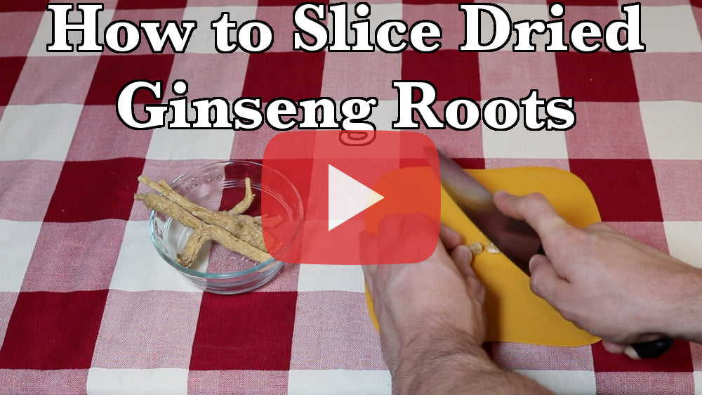 How To Slice Dried Ginseng Roots in 4 Easy Steps