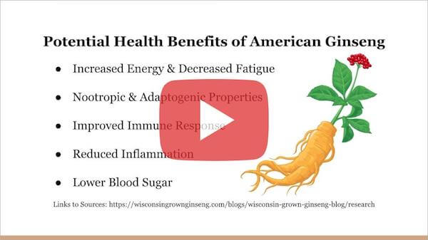 What Are the Health Benefits of Wisconsin Grown American Ginseng Root?
